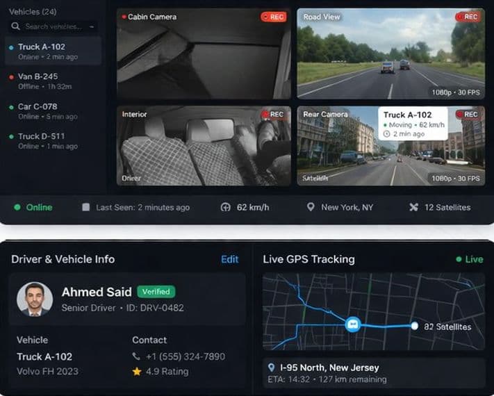 AI Camera Fleet Management System for Pepsico Egypt