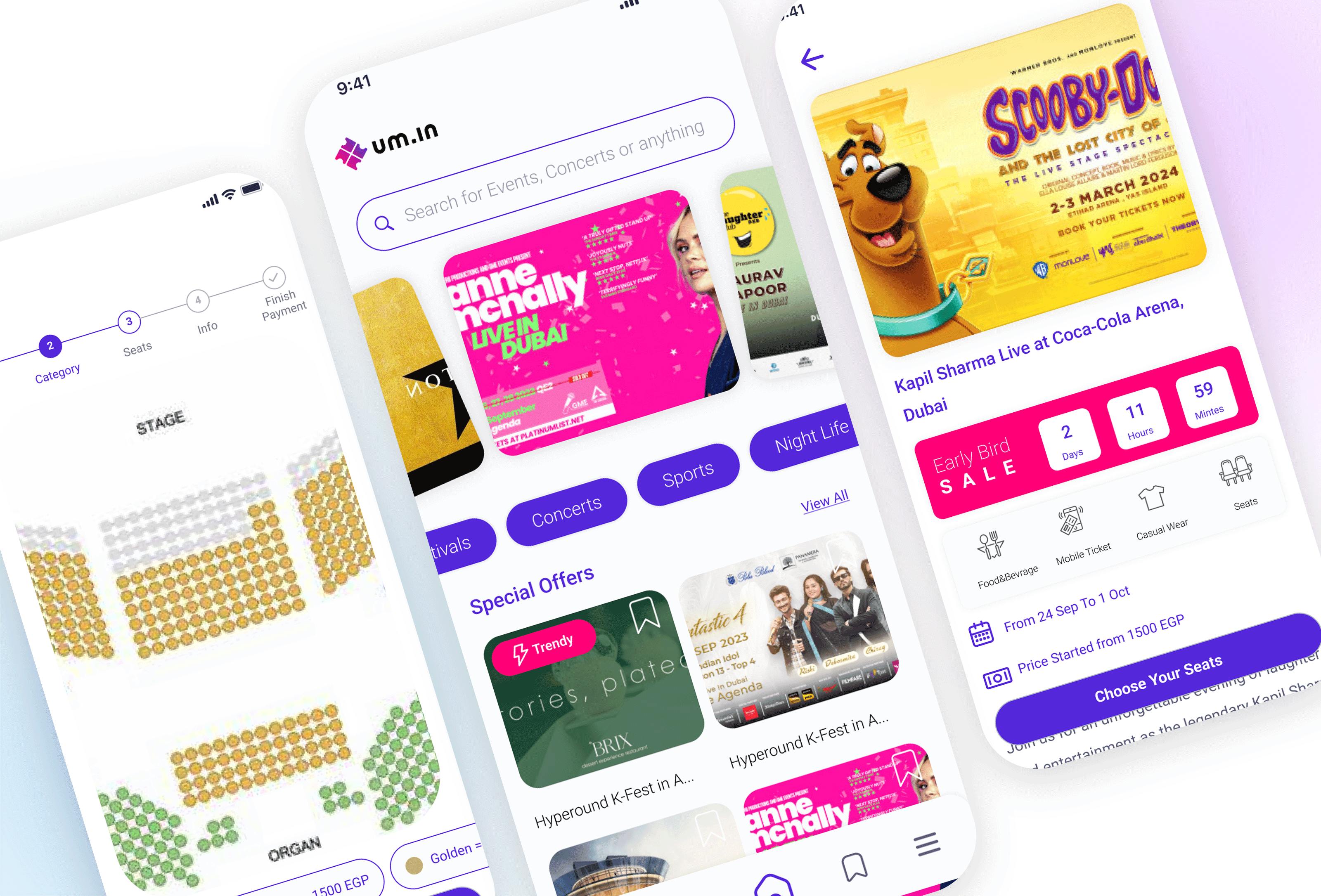 UM IN event management platform