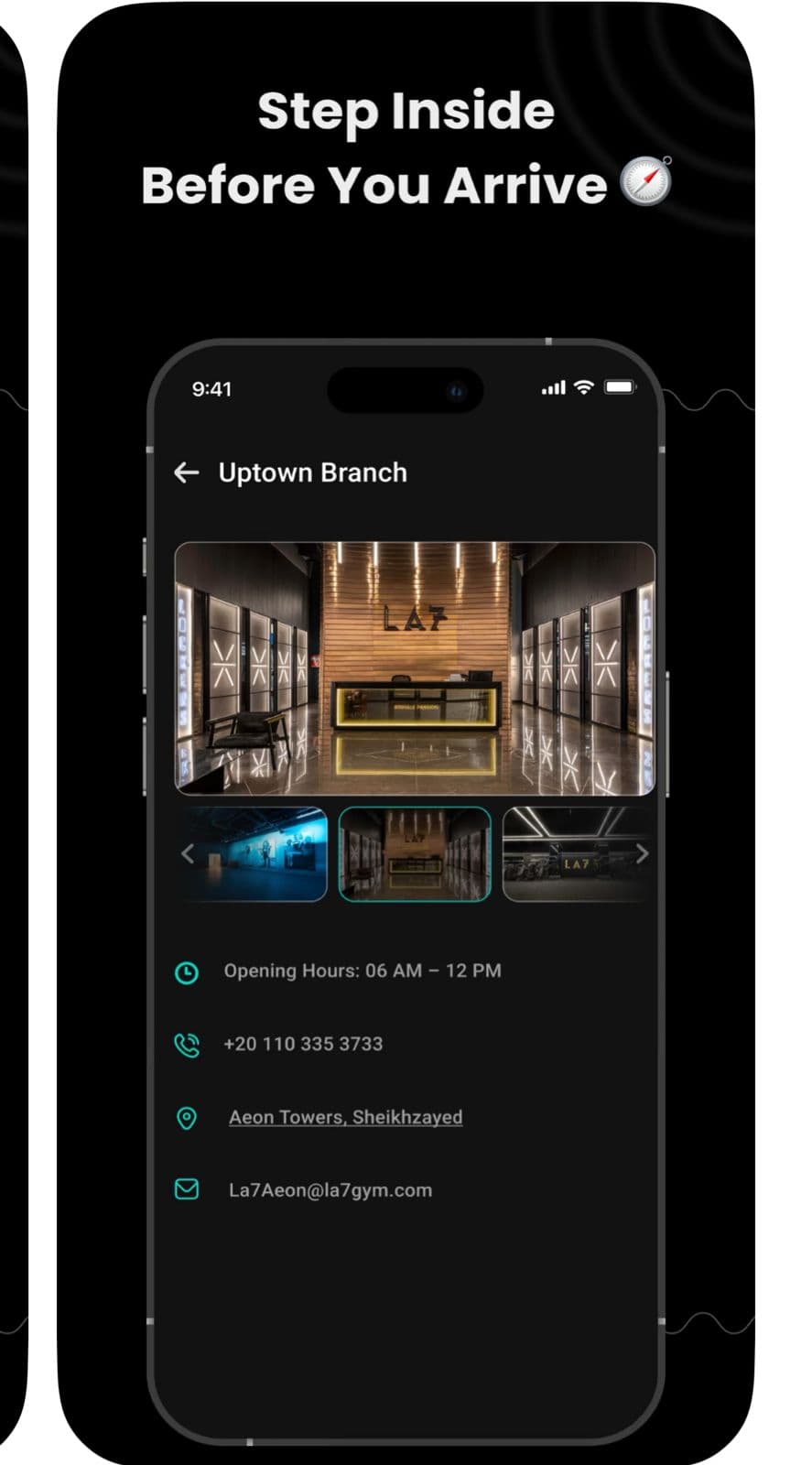 LA7 fitness platform screenshot 7