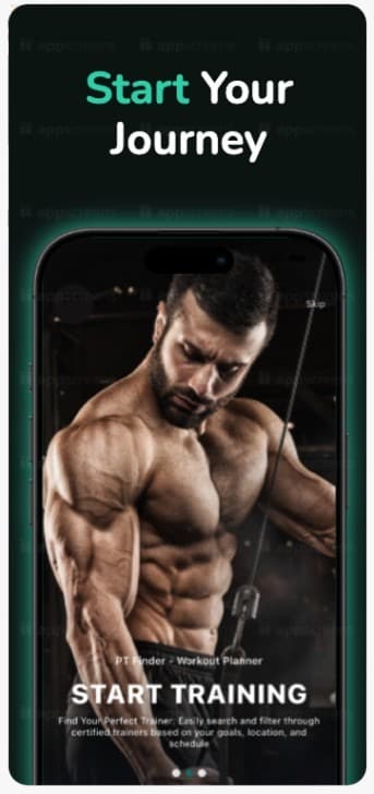 PT Finder app screenshot 1