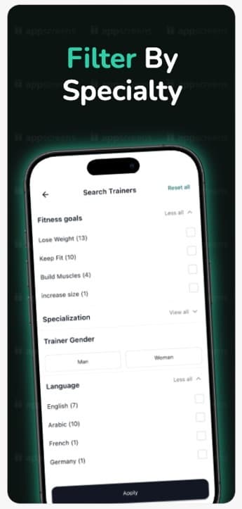 PT Finder app screenshot 5